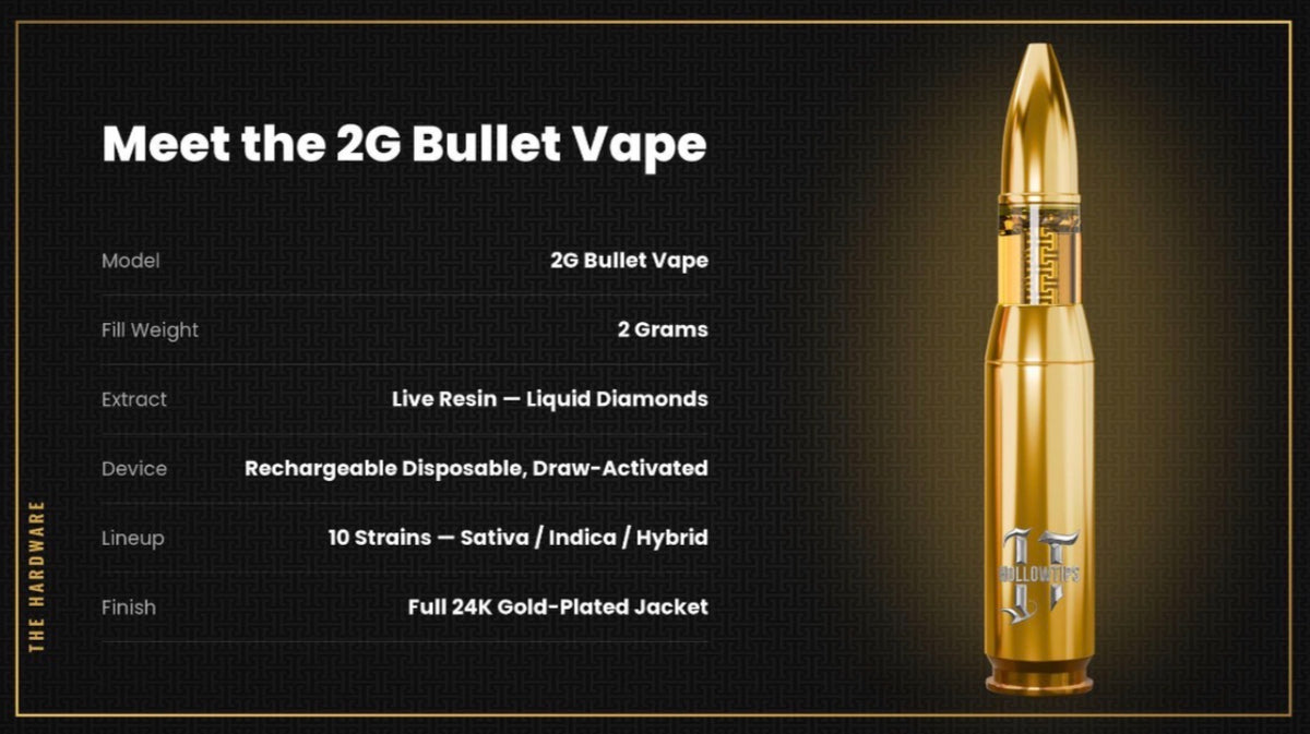 Hollowtips 2G Bullet Vape