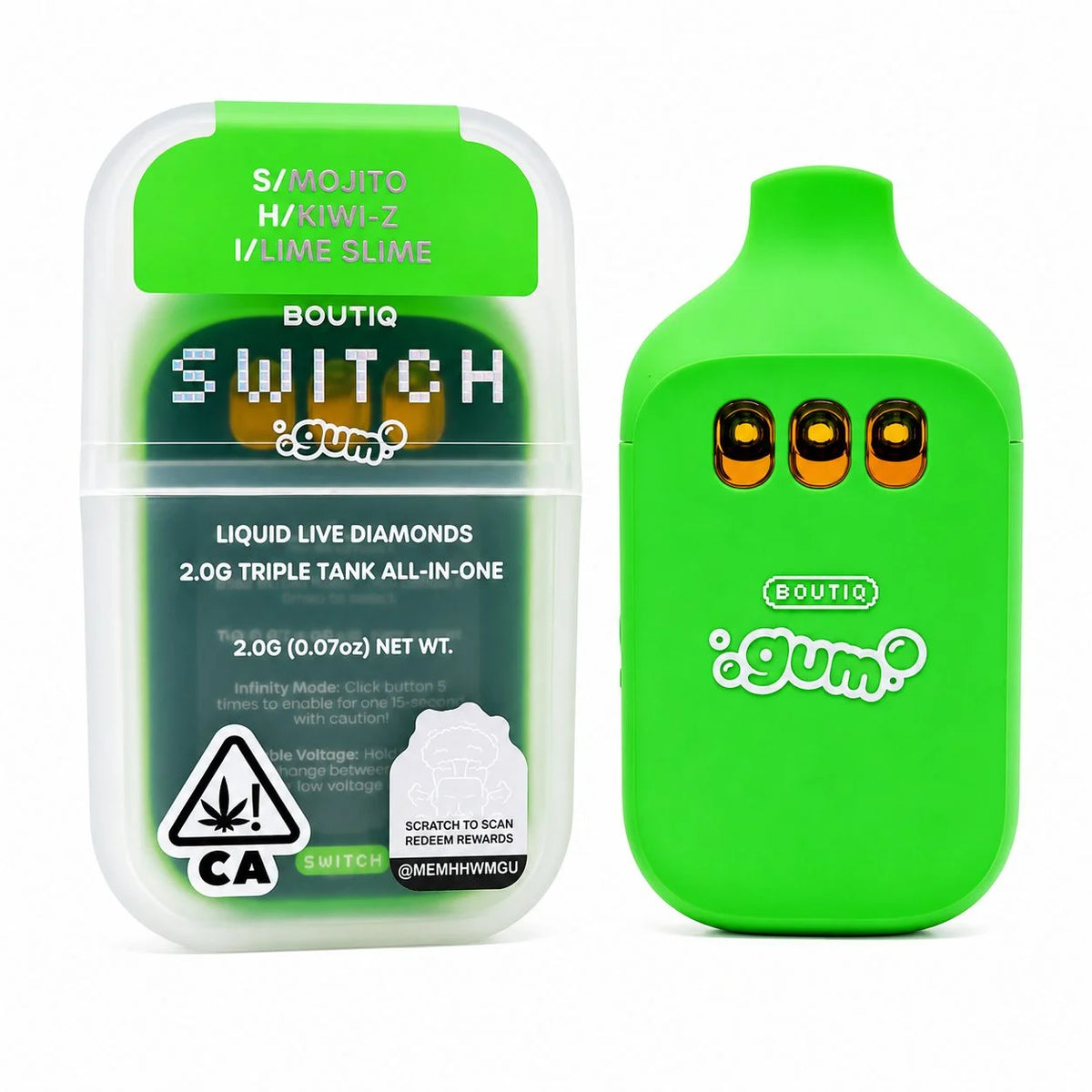 BOUTIQ 2G Disposable “Gum”